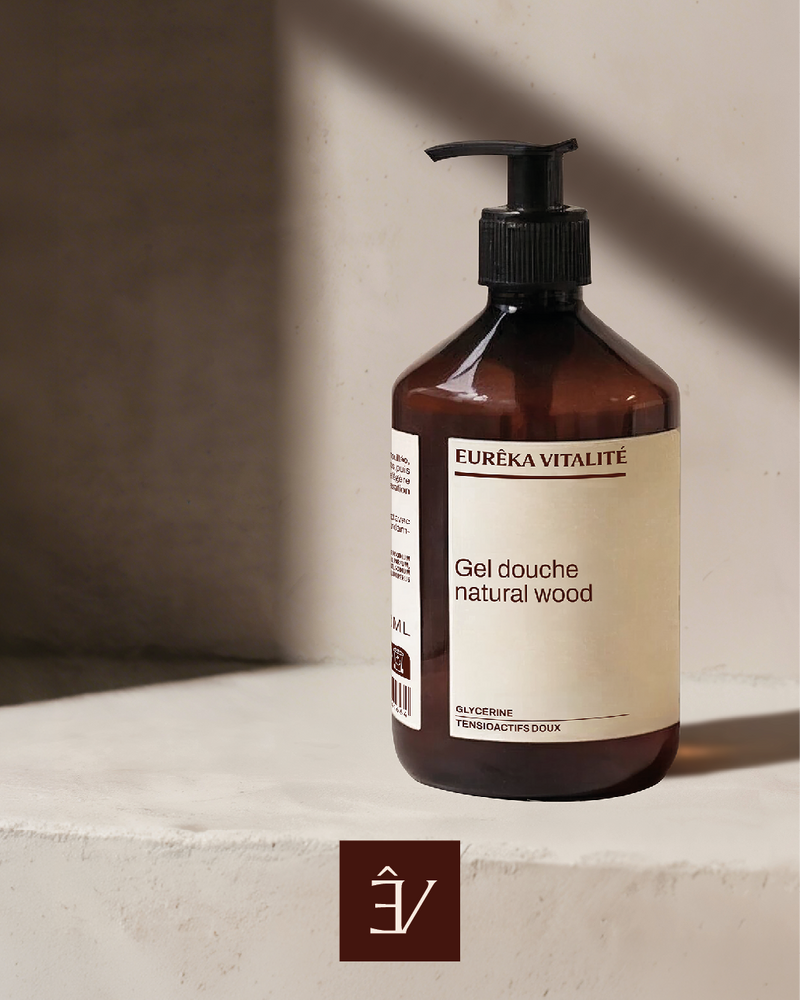 Gel douche Natural Wood sans sulfates