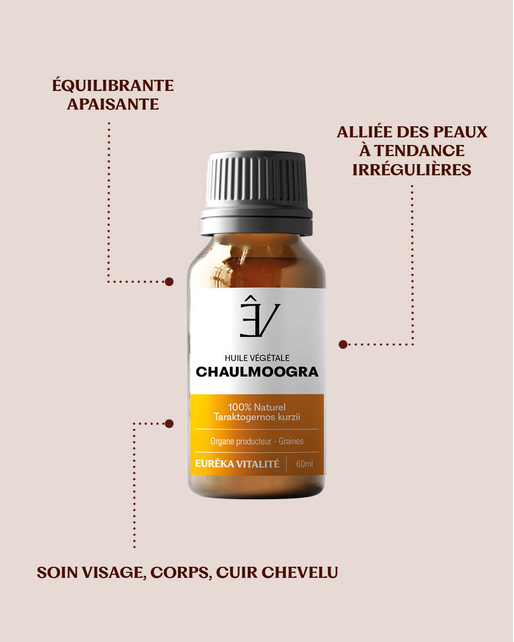 Huile végétale Chaulmoogra