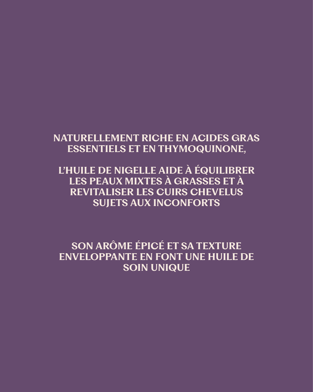 Huile végétale Nigelle