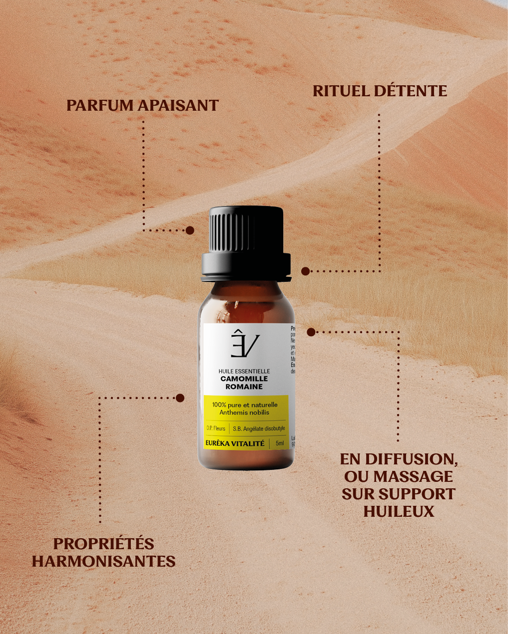 Huile essentielle Camomille romaine