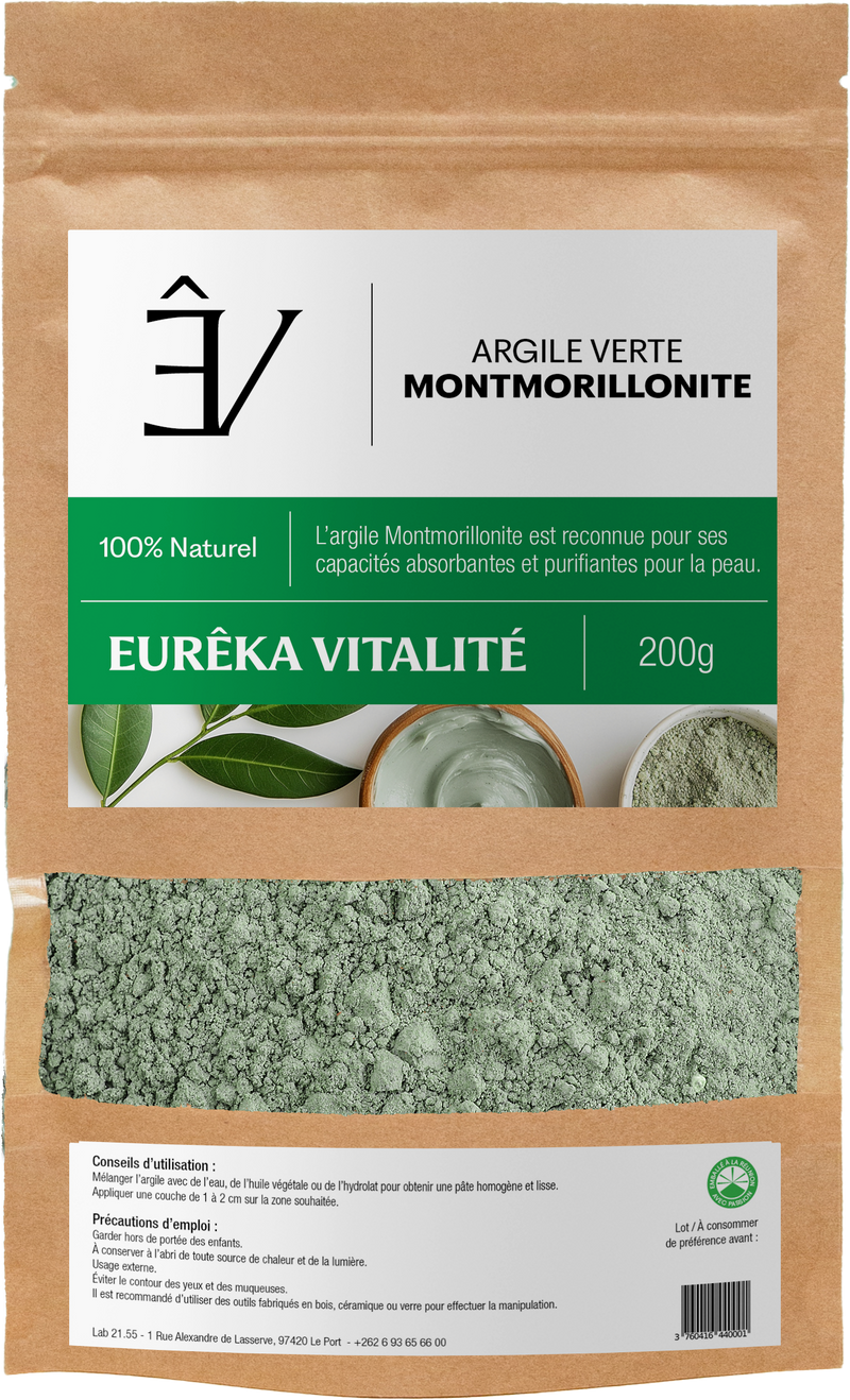 Argile verte Montmorillonite
