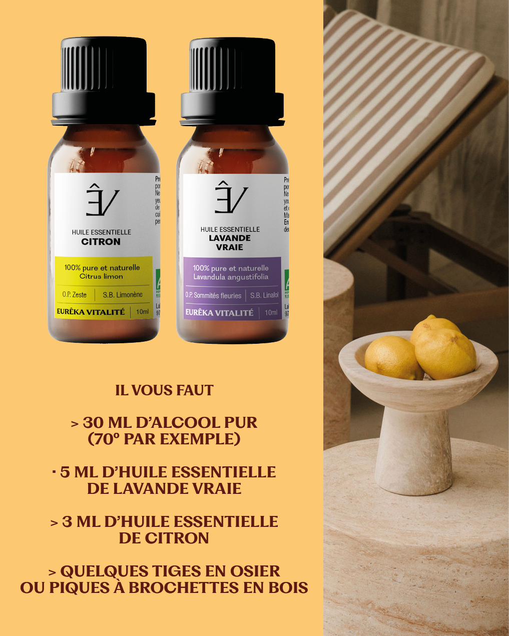 Huile essentielle Citron BIO