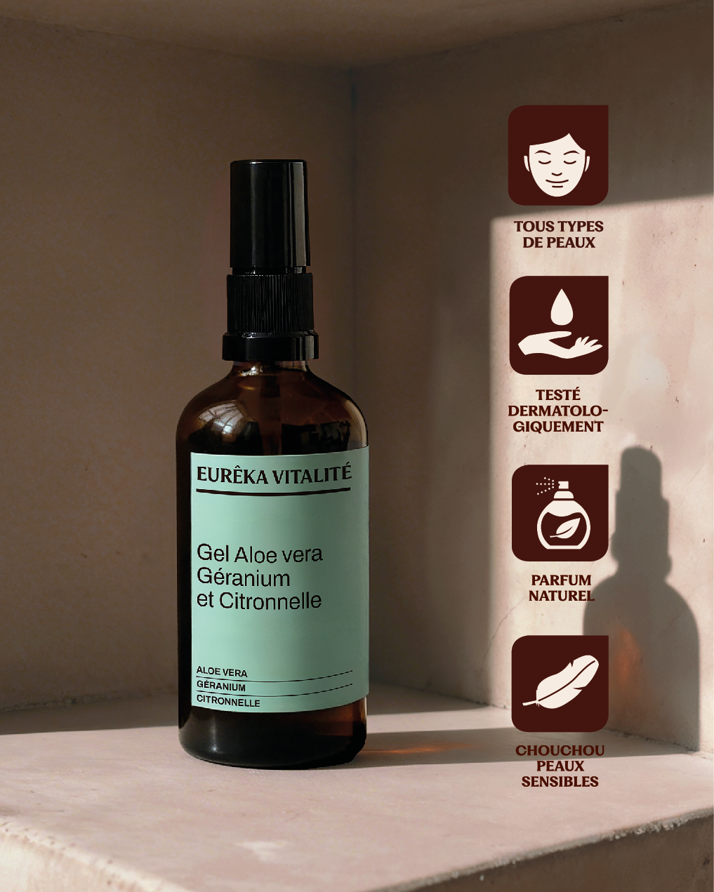 Gel Aloe Vera en spray