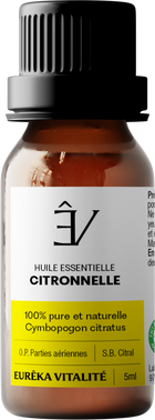 Huile essentielle Citronnelle Péï