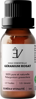 Huile essentielle Géranium rosat
