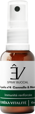 Spray buccal Propolis : cannelle & menthe poivrée