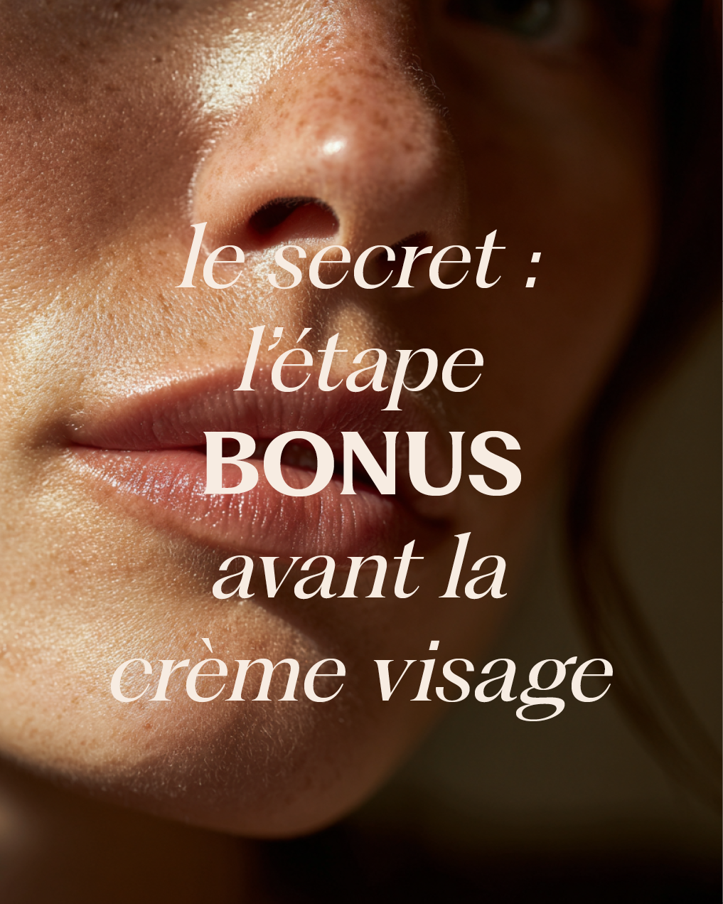 Sérum visage lacté